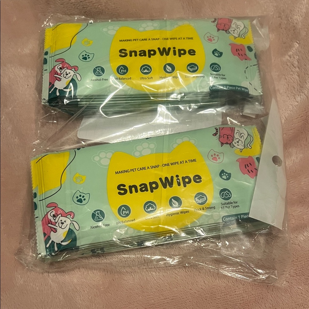SnapWipe Pet Care Wipes